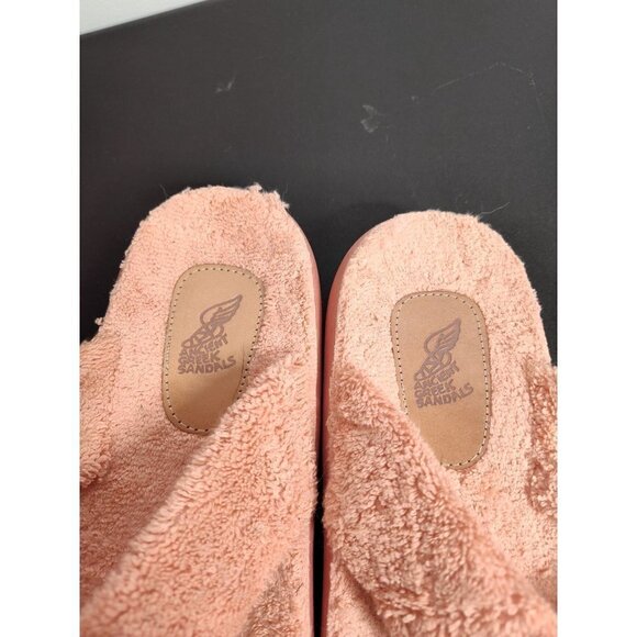 ☀️Ancient Greek Sandals Charisma Terry Pink Thong Sandals, women's. 40/10 - Picture 7 of 8